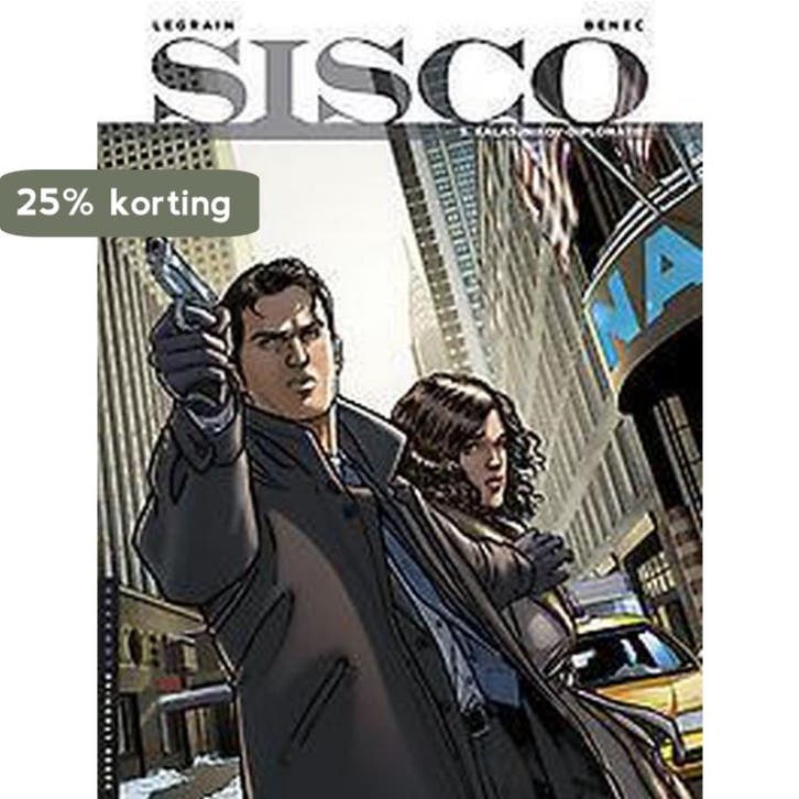 Sisco 05. kalasjnikov-diplomatie 9789055817863, Livres, BD, Envoi