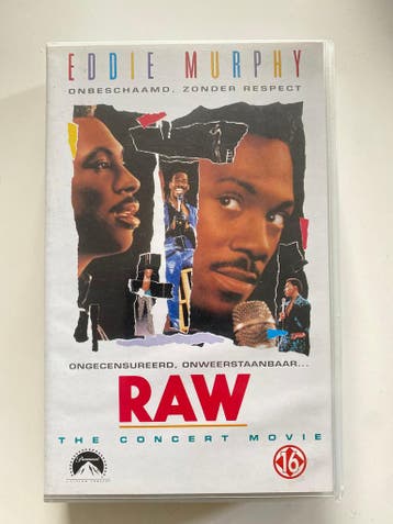 EDDIE MURPHY: RAW (VHS), Gebruikt