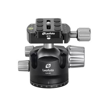 Leofoto Ball Head LH-40 + Release Plate QP-70, Ophalen of Verzenden, Comme neuf