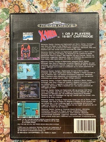 Sega - Mega Drive - X-Men - Videogame - In originele