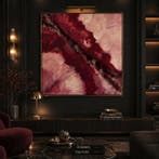Sara Velasco - Fault Line, Crimson Bloom - XXL