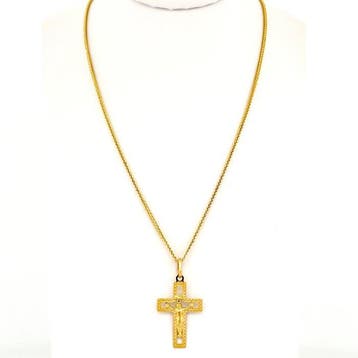 Handmade - Halsketting - 3 g - 18 karaat Geel goud, Nieuw