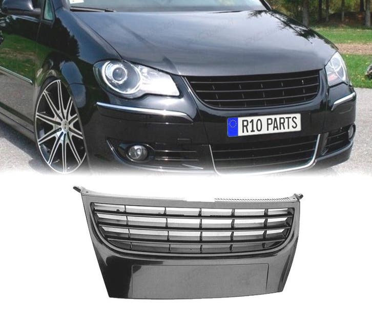 CALANDRE VOLKSWAGEN VW TOURAN 06-10 NOIR, Auto-onderdelen, Carrosserie, Verzenden