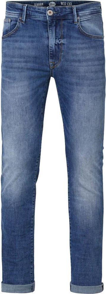 Petrol Seaham Jeans Indigo Blue maat Maat 52/54 (L) Heren, Maat 52/54 (L), Nieuw, Petrol, Verzenden