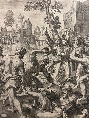 Jan Sadeler I (1550–1600), Gerard de Jode (1509–1591) - La