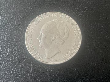 Nederland. Wilhelmina. 2 1/2 Gulden 1930 (Zonder