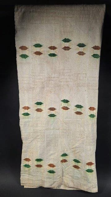 Katoenen stof Aso Oke - Yoruba - Nigeria, Antiek en Kunst