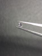 Natural White Sapphire - 0.048 ct -2 mm Round cut - heated -, Handtassen en Accessoires, Overige Accessoires, Verzenden, Nieuw