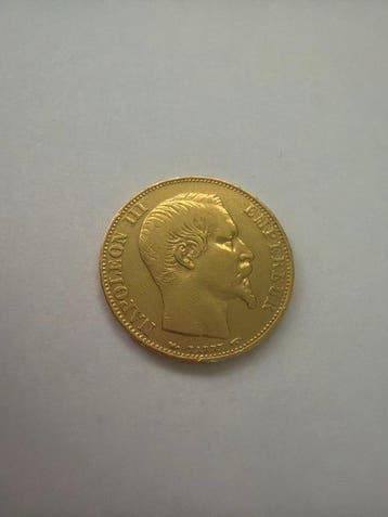 Frankrijk. Napoléon III. 20 Francs 1854-A, Paris