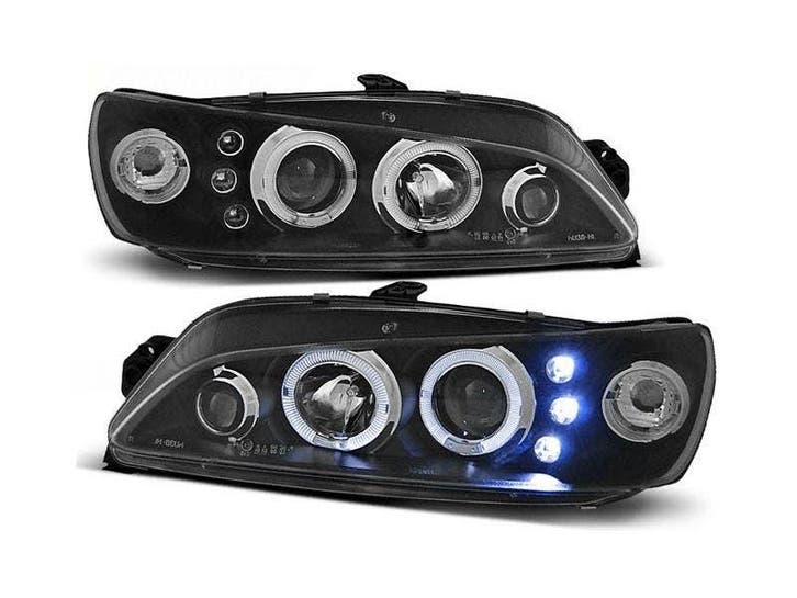 Angel Eyes koplampen Black geschikt voor Peugeot 306, Autos : Pièces & Accessoires, Éclairage, Envoi