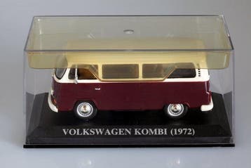 Altaya 1:43 - Modelauto (3) - Volkswagen Kombi (1972), Alfa, Hobby en Vrije tijd, Modelauto's | 1:5 tot 1:12, Nieuw