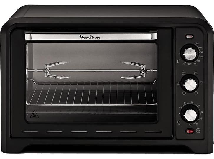 Moulinex -  Mini Oven Optimo 39 L  - Zwart, Elektronische apparatuur, Ovens, Vrijstaand, Hete lucht, Nieuw, Oven met grill, 60 cm of meer
