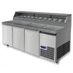 Pizzawerkbank | 1000L | 4 Deuren (EN600x400) | Boven 13x, Verzenden, Nieuw in verpakking
