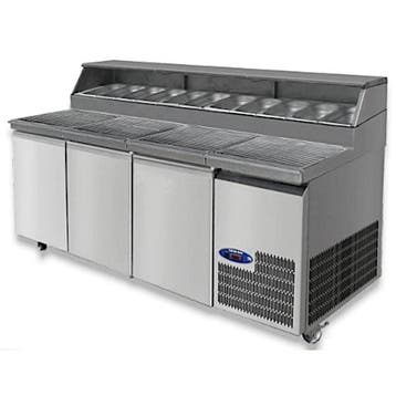 Pizzawerkbank | 1000L | 4 Deuren (EN600x400) | Boven 13x, Zakelijke goederen, Verzenden, Nieuw in verpakking