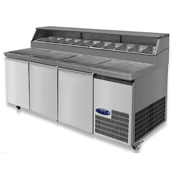 Pizzawerkbank | 1000L | 4 Deuren (EN600x400) | Boven 13x, Zakelijke goederen, Horeca | Keukenapparatuur, Nieuw in verpakking, Verzenden
