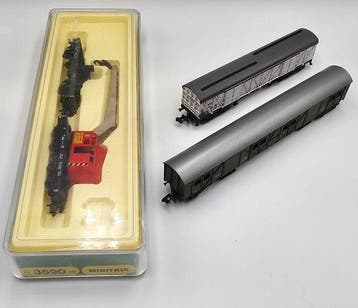 Roco, Minitrix N - 3590, 25130 - Modeltrein goederenwagon, Nieuw