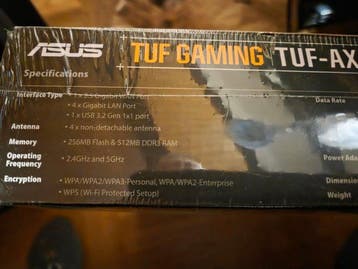 ASUS TUF-AX4200 Wifi 6 Routeur - Computer - In originele, Nieuw