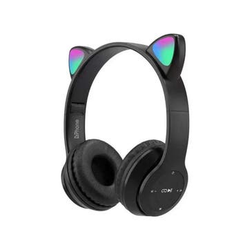 DrPhone Draadloze Kattenoor Koptelefoon Met Microfoon –, Verzenden, Nieuw