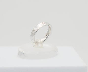 Damiani - Ring - 18 karaat Witgoud Diamant (Natuurlijk), Nieuw