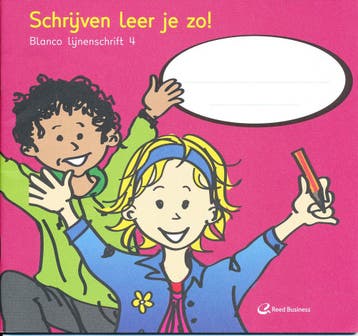 Schrijven leer je zo! Blanco lijnenschrift 4 (per stuk), Verzenden
