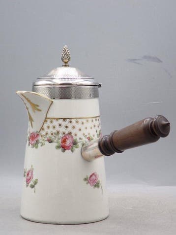 Vieux Bruxelles (attr) - Chocoladepot - .950 zilver