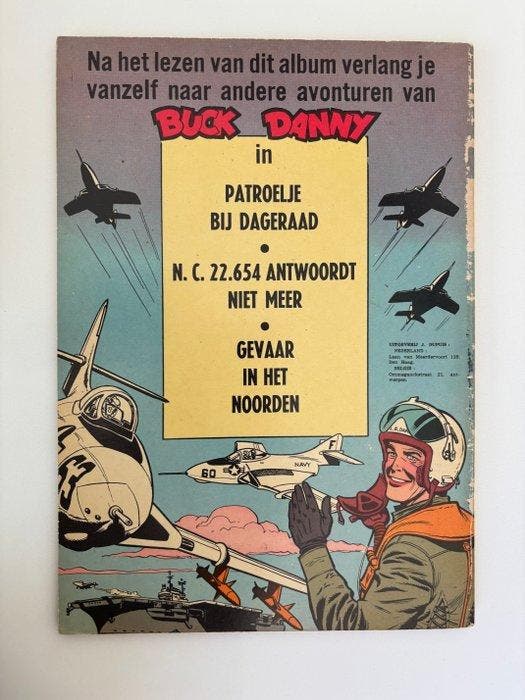 Buck Danny 17 - Tegen lady X - 1 Album - Eerste druk, Boeken, Stripverhalen