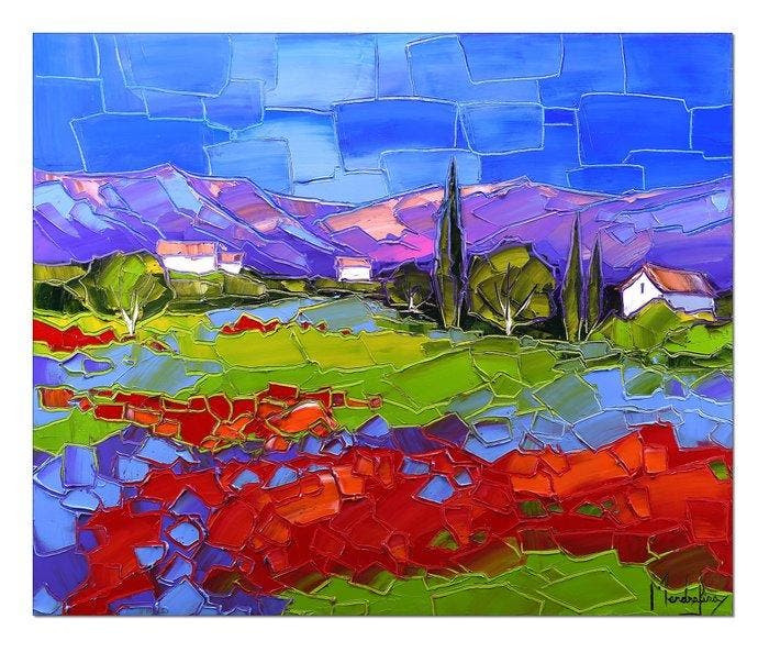 Caroline Mandrafina - Pfleger  Hameau de Provence, Antiek en Kunst, Kunst | Designobjecten