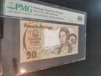 Portugal, Qatar. - 2 slabbed banknotes - Various Dates