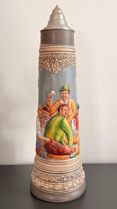 Bierpul - Keramiek - Grote Duitse bierpul, Antiquités & Art, Antiquités | Autres Antiquités