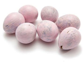 Kwarteleitjes nude pink doos 60 stuks uitgeblazen voor, Nieuw