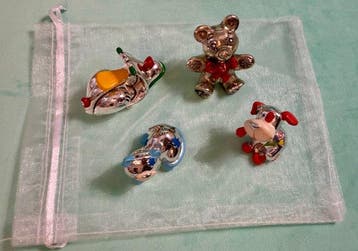 ARDE - Beeldje - Vespa Scooter/Teddy Bear/Cat & Dog (4) -
