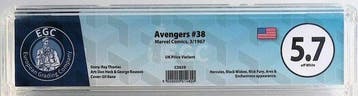 Avengers #38 - EGC 5.7 - UK Price Variant - 1 Graded comic -