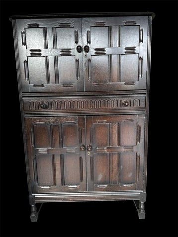 Dressoir - Hout - Tudor-stijl dressoir