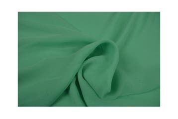 15 meter chiffon stof - Mintgroen - 100% polyester, Verzenden, 120 cm of meer, Polyester, Groen