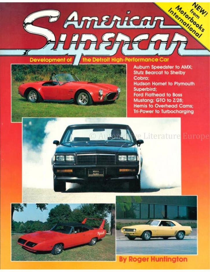 AMERICAN SUPERCAR, DEVELOPMENT OF THE DETROIT HIGH -, Boeken, Auto's | Boeken