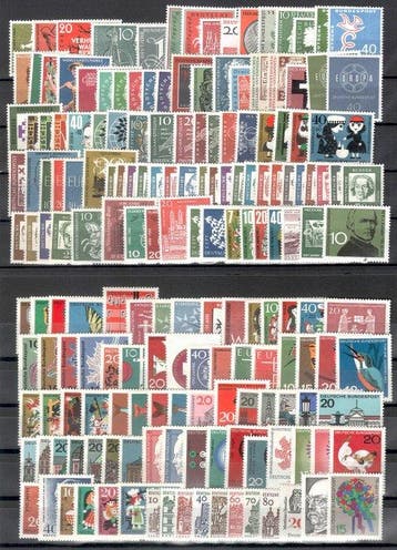 Duitsland, Bondsrepubliek 1958/1999 - volledige verzameling, Gestempeld