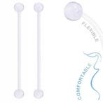 Fako Bijoux - Zwangerschapspiercing - Bioplast Classic -, Handtassen en Accessoires, Piercings, Verzenden, Nieuw