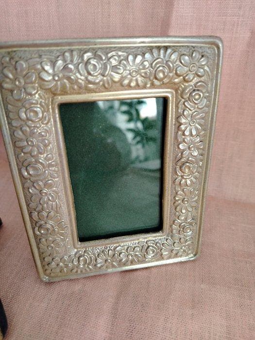 Cadre photo (2) - Argent 835, Argent 925, Antiek en Kunst, Curiosa en Brocante