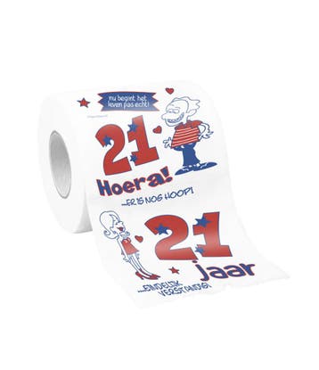 Toiletpapier 21 Jaar, Verzenden