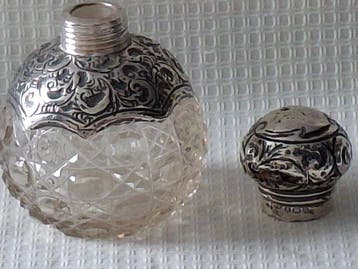 Flacon de parfum - Ancien flacon de parfum sphérique,