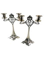 Kaarsenhouder (2) - Brons