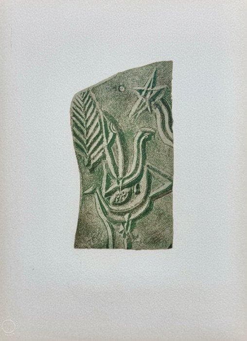 Georges Braque (1882-1963) - Loiseau sous létoile, Antiek en Kunst, Antiek | Overige Antiek