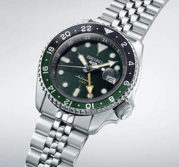 Seiko - Seiko 5 Sports GMT - Zonder minimumprijs - SSK035K1, Handtassen en Accessoires, Horloges | Heren, Nieuw