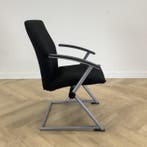 Grammer Office design vergaderstoel,  zwart - grijs, Huis en Inrichting, Gebruikt, Zwart, Eén