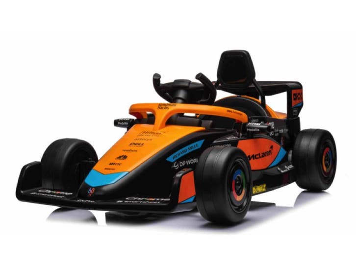 McLaren Formule 1 RaceCar 12V, rubberen banden en meer!, Kinderen en Baby's, Speelgoed | Buiten | Accuvoertuigen, Nieuw, Ophalen of Verzenden