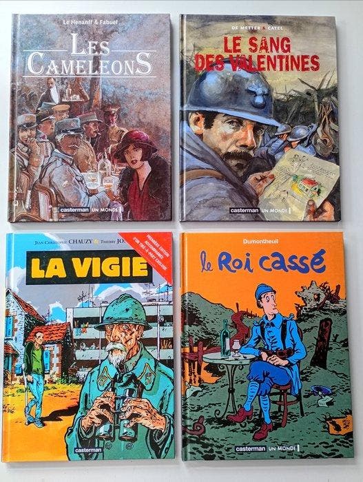 Collection Casterman/Un Monde - 8x C + ex-libris - EO/Ré - 8, Boeken, Stripverhalen