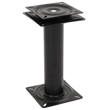 vidaXL Bootstoelpoot met 360° draaiplateau staal, Watersport en Boten, Verzenden, Nieuw