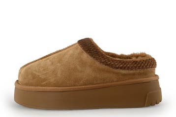 Colors of California Pantoffels in maat 39 Beige, Kleding | Dames, Schoenen, Verzenden, Beige, Zo goed als nieuw, Pantoffels of Sloffen