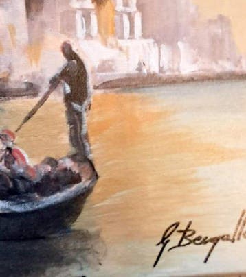 Giorgio Bergallo - CUPOLE E GONDOLE, Antiquités & Art