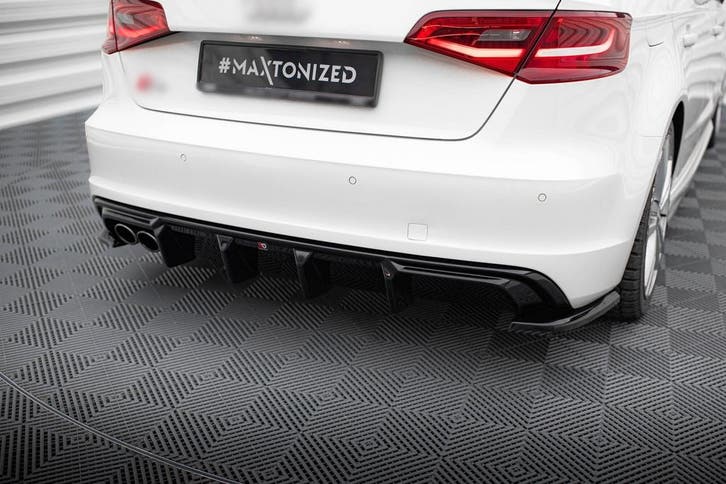 Aggressive Diffuser voor Audi A3 S-line Sportback 8V, Autos : Divers, Tuning & Styling, Enlèvement ou Envoi